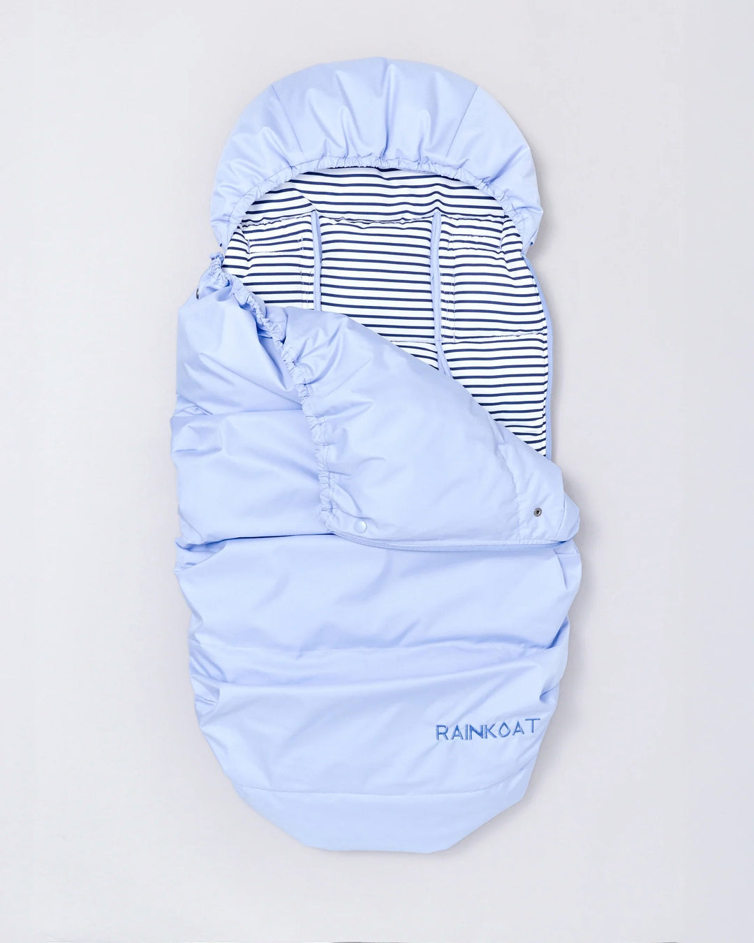 Waterproof pram footmuff in Lavender | Rainkoat