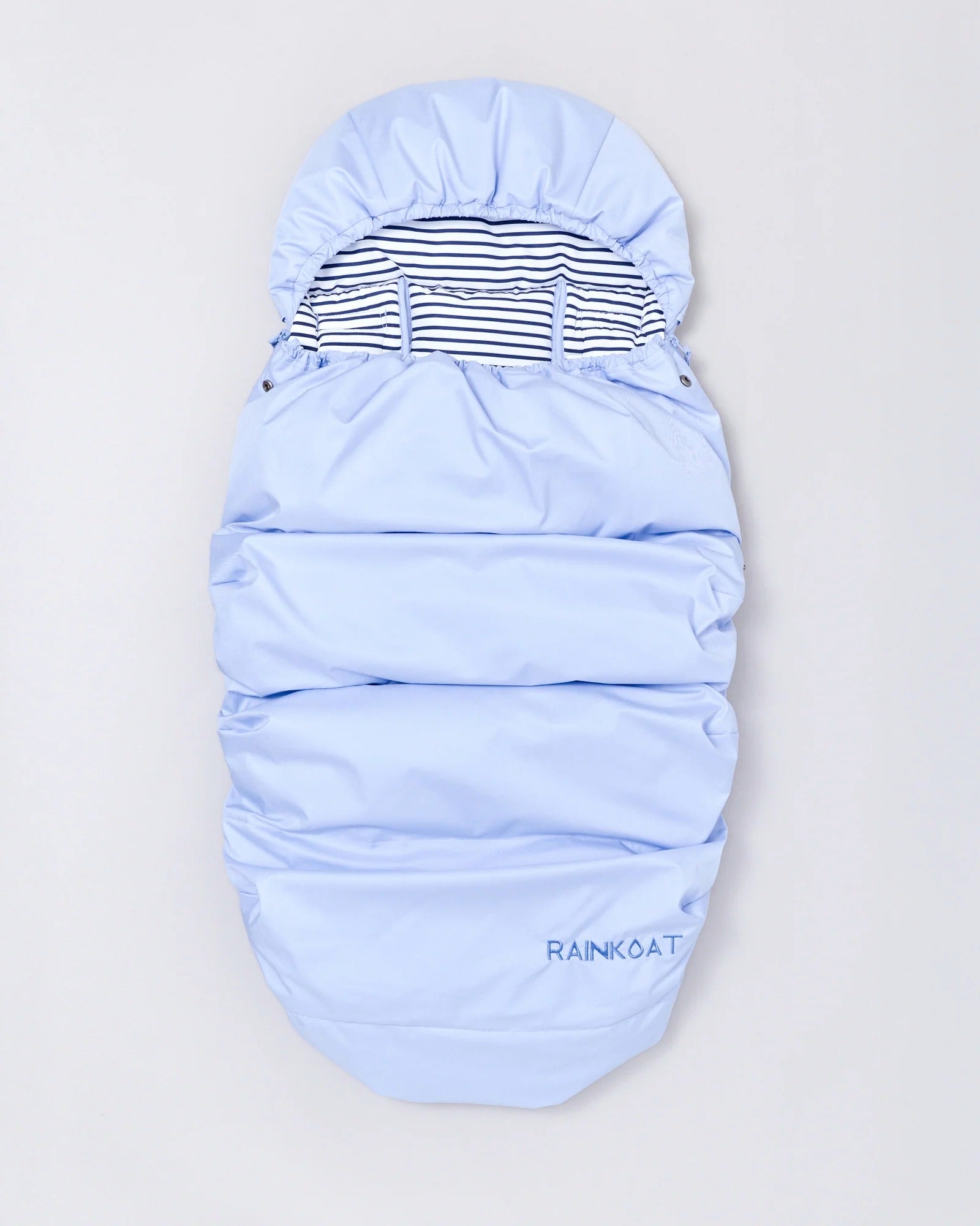 Waterproof pram footmuff in Lavender | Rainkoat