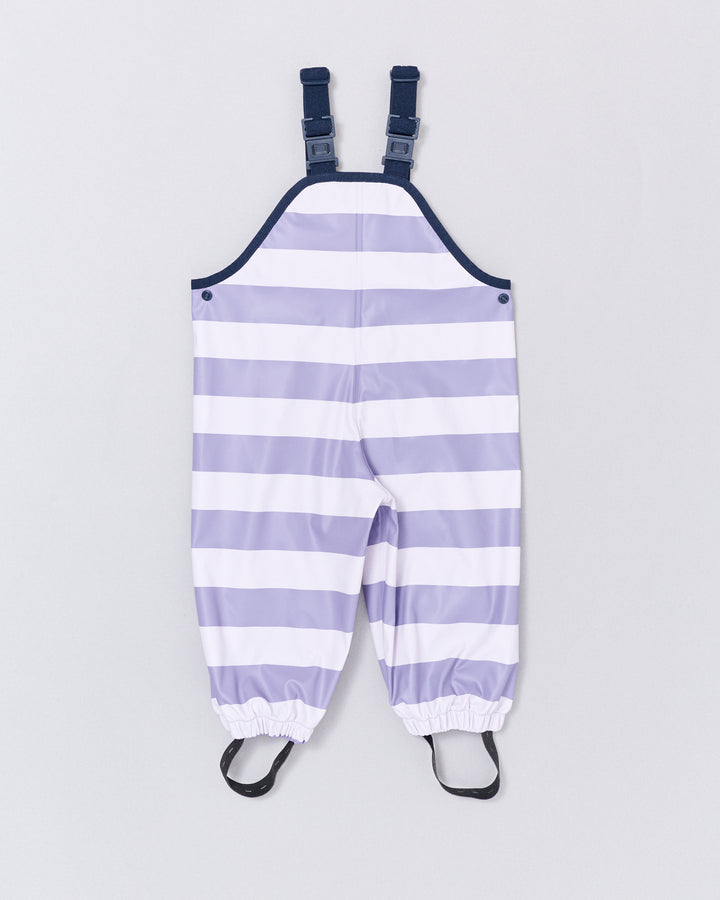 Overalls - Purple Stripe