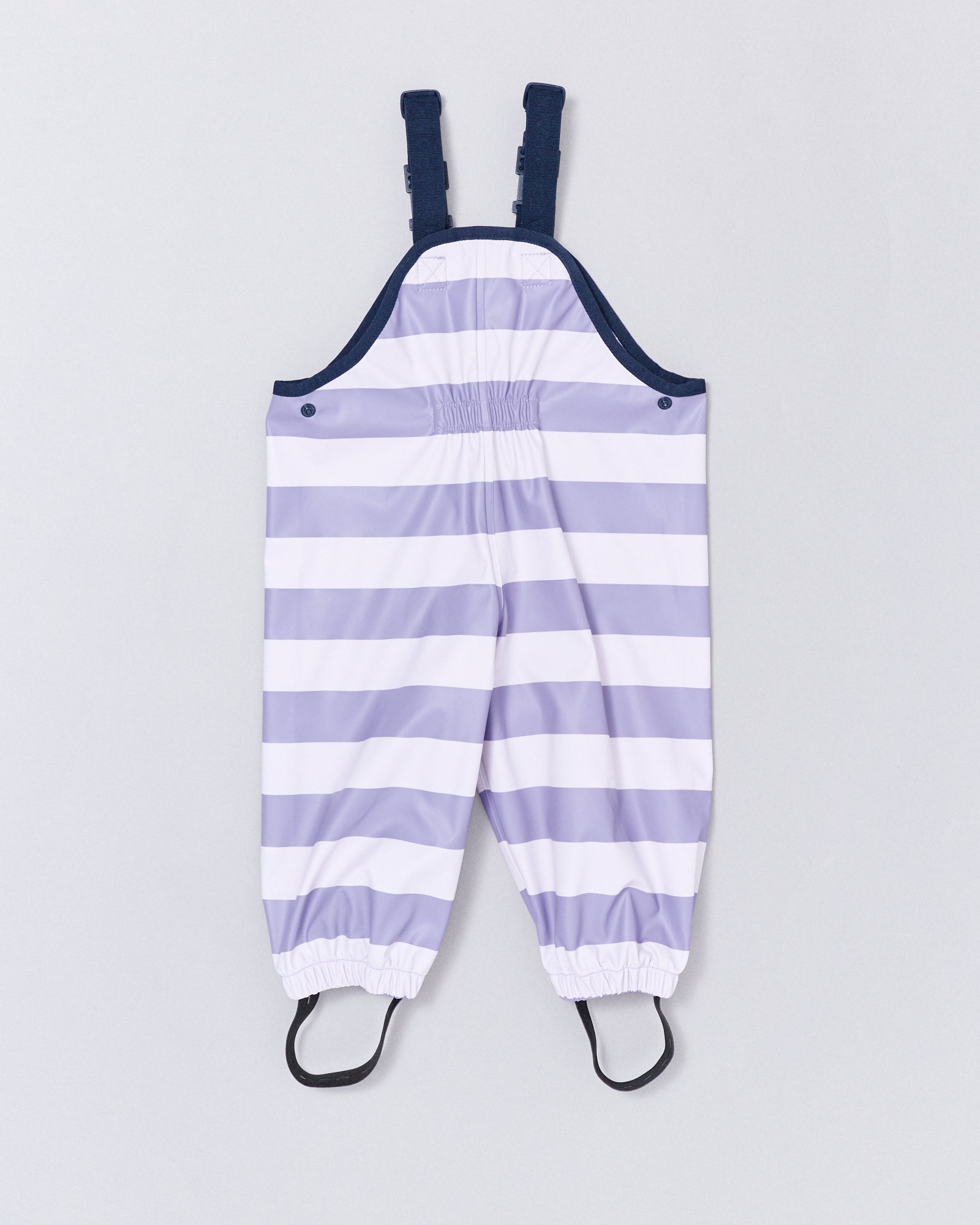 Overalls - Purple Stripe
