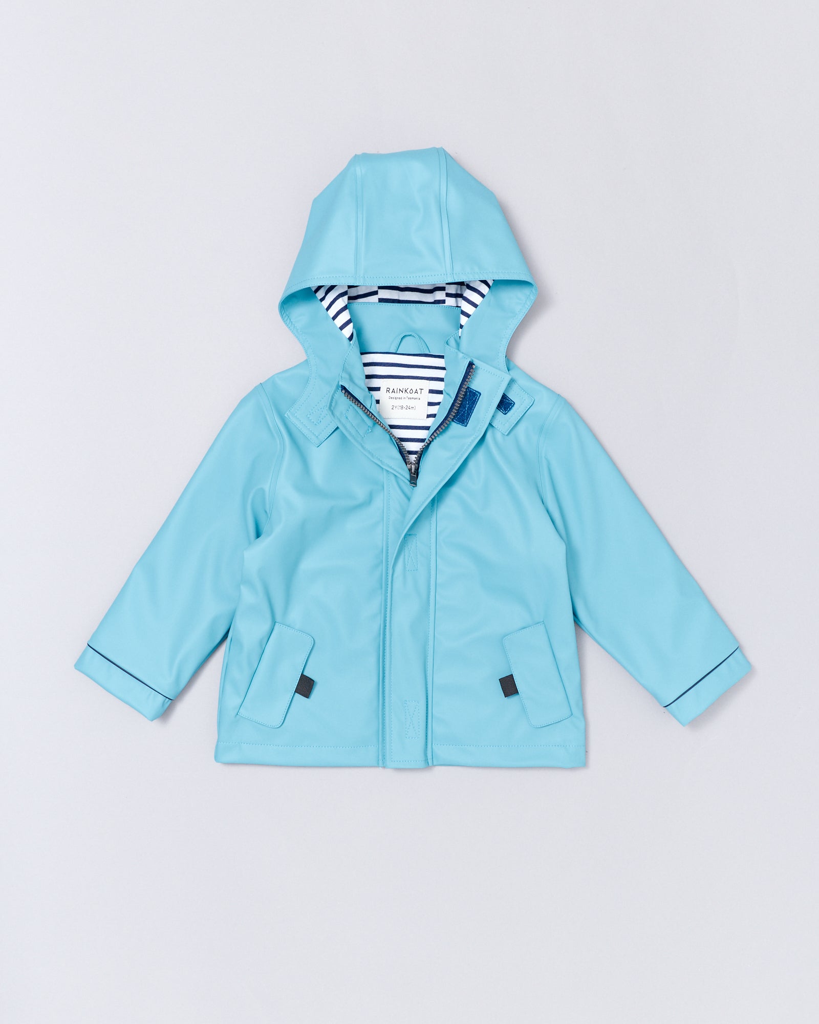 Stripy Sailor - Aqua Blue