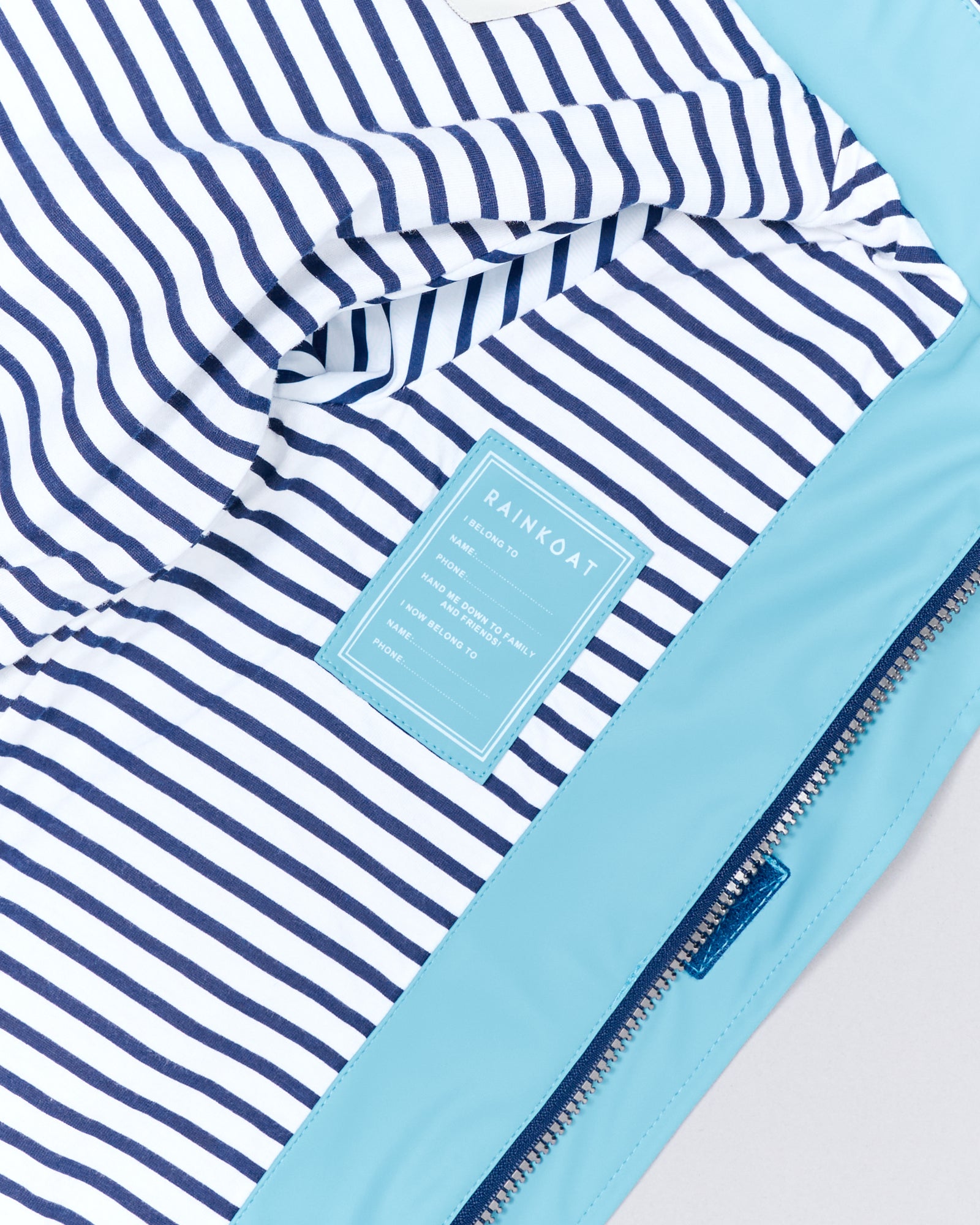 Stripy Sailor - Aqua Blue