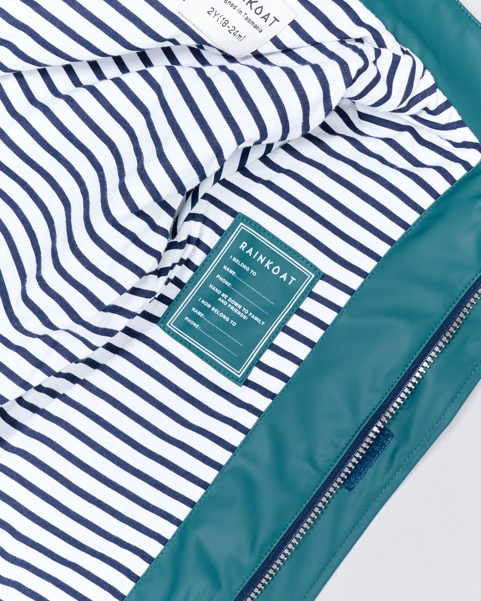 Stripy Sailor - Dark Teal