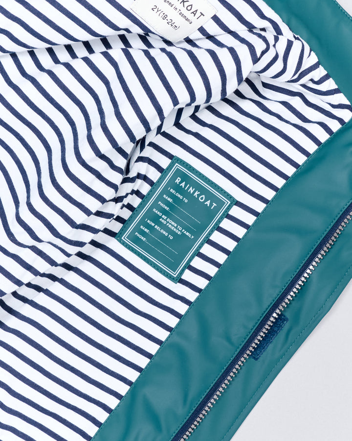 Stripy Sailor - Dark Teal