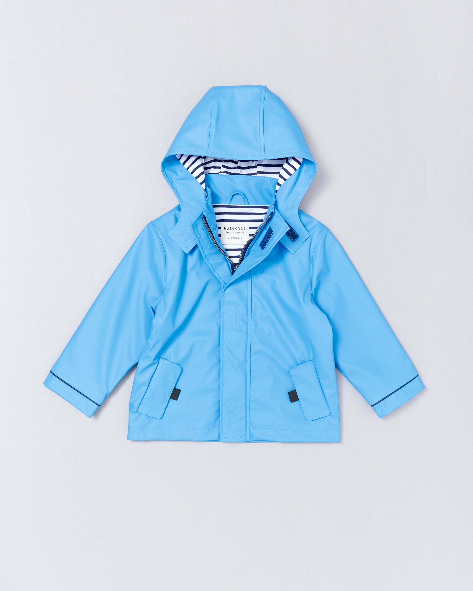 Stripy Sailor - Light Blue