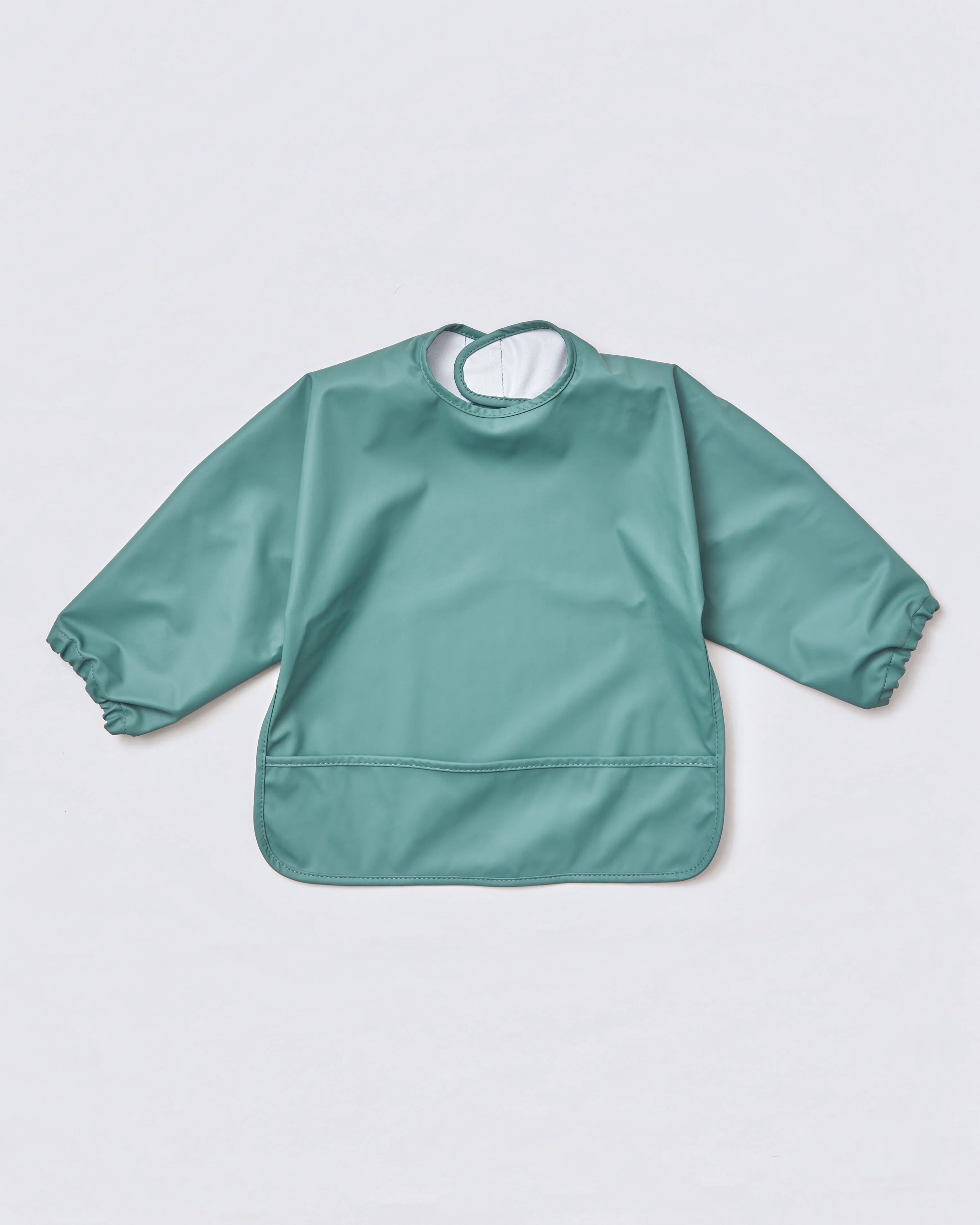 Baby waterproof bib in Forest Green | Rainkoat
