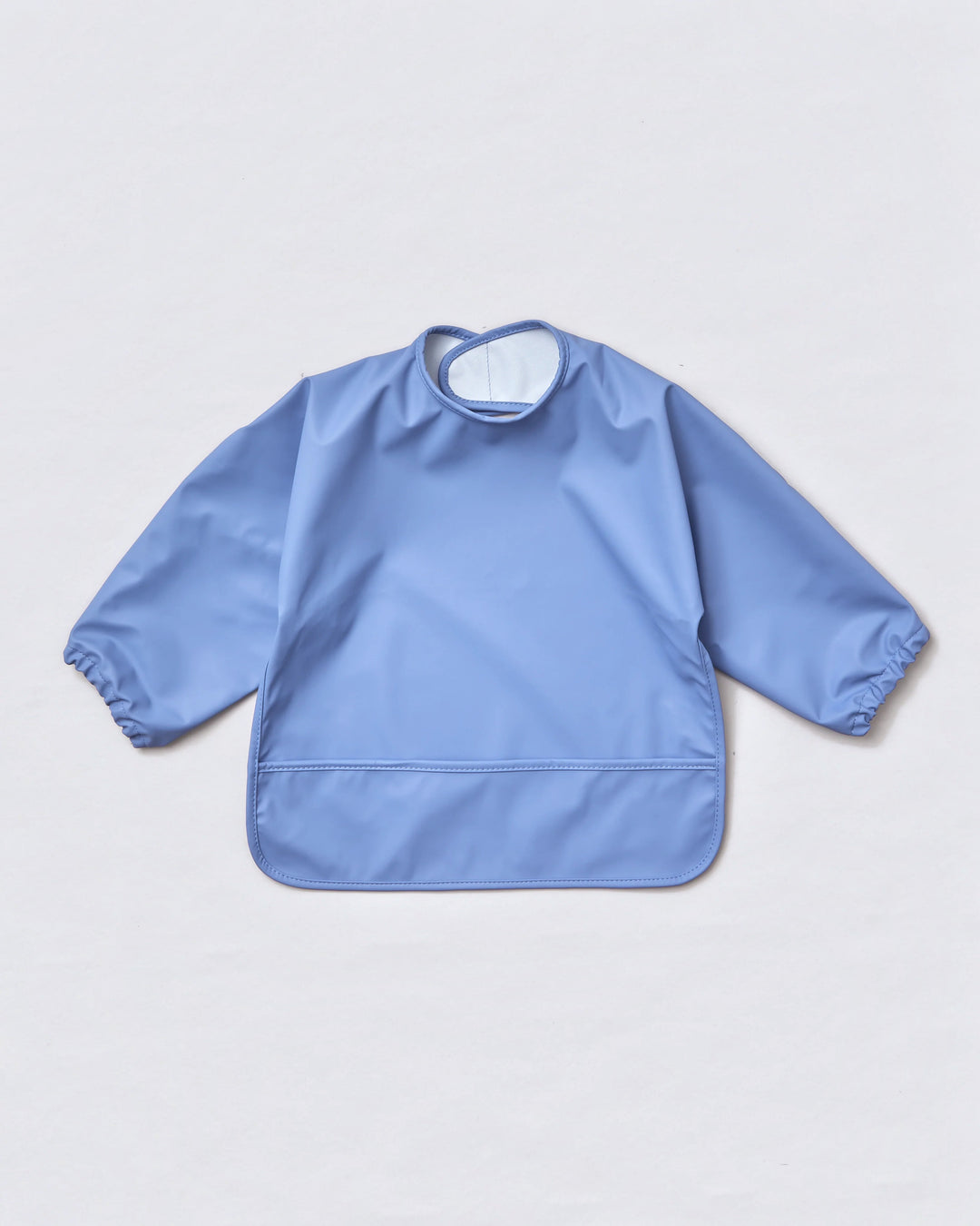 Baby waterproof bib in Storm Blue | Rainkoat