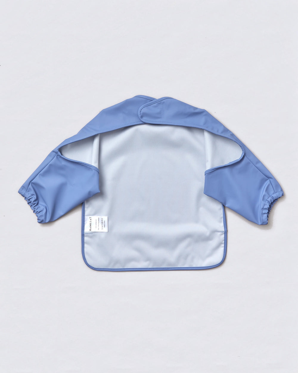 Baby waterproof bib in Storm Blue | Rainkoat