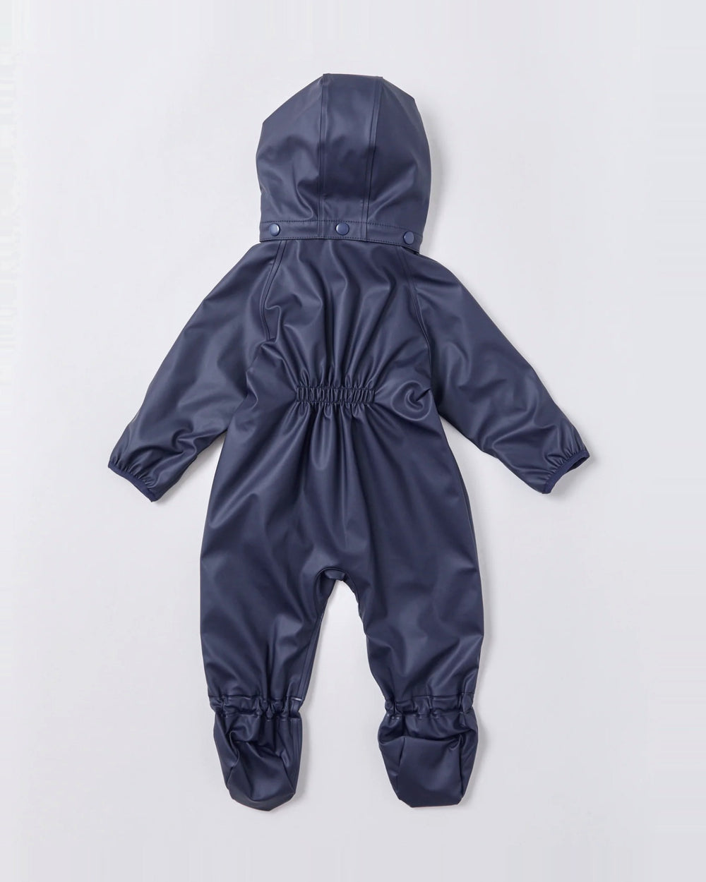 Baby waterproof snowsuit crawlers in Midnight Navy | Rainkoat