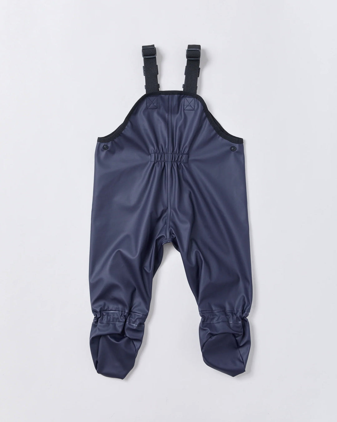 Baby waterproof overall crawlers in Midnight Navy | Rainkoat