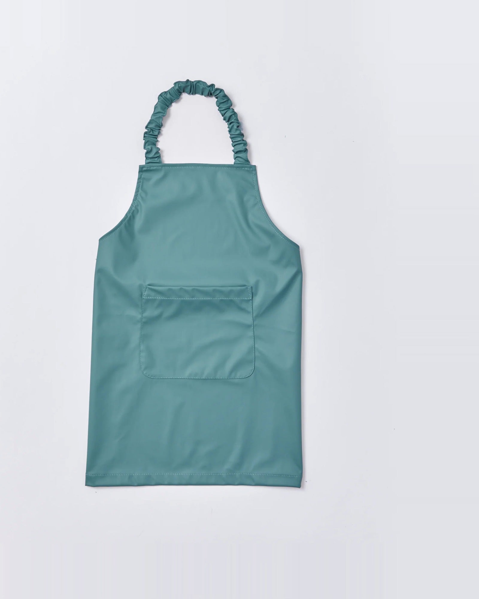 Kids waterproof apron in Forest Green | Rainkoat