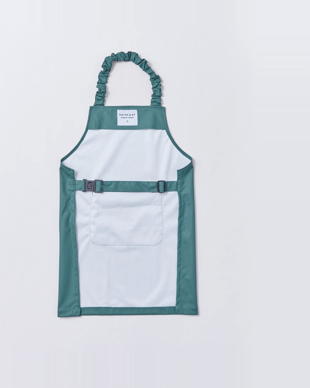 Kids waterproof apron in Forest Green | Rainkoat