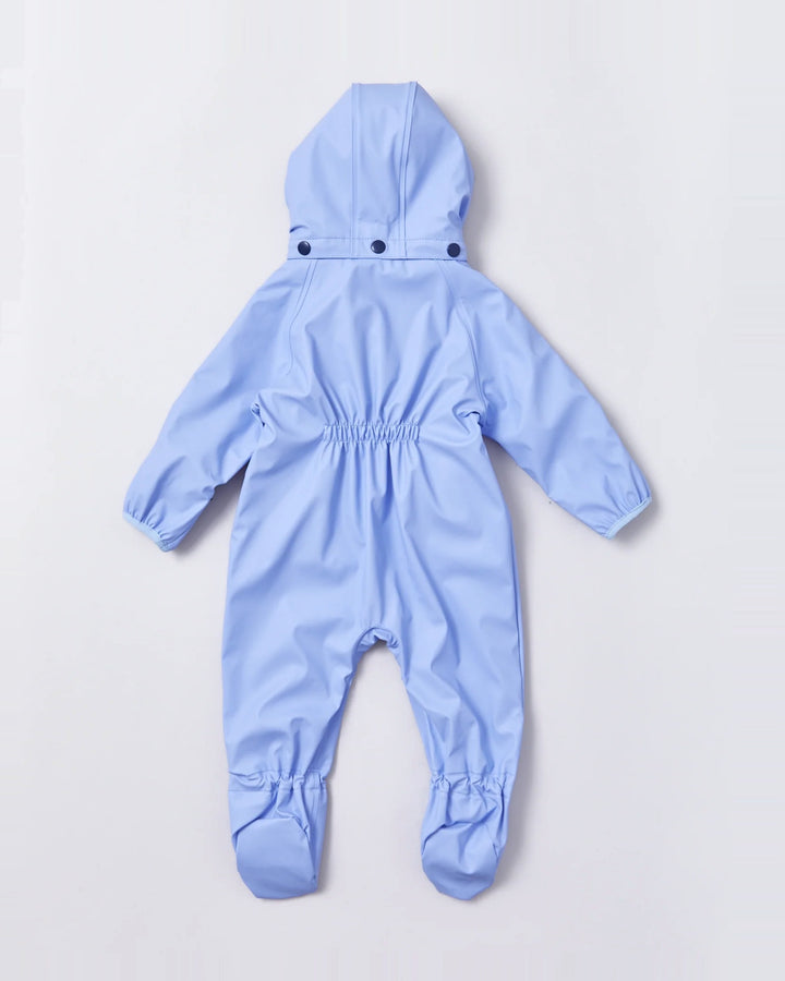 Baby waterproof snowsuit crawlers in Lavender | Rainkoat