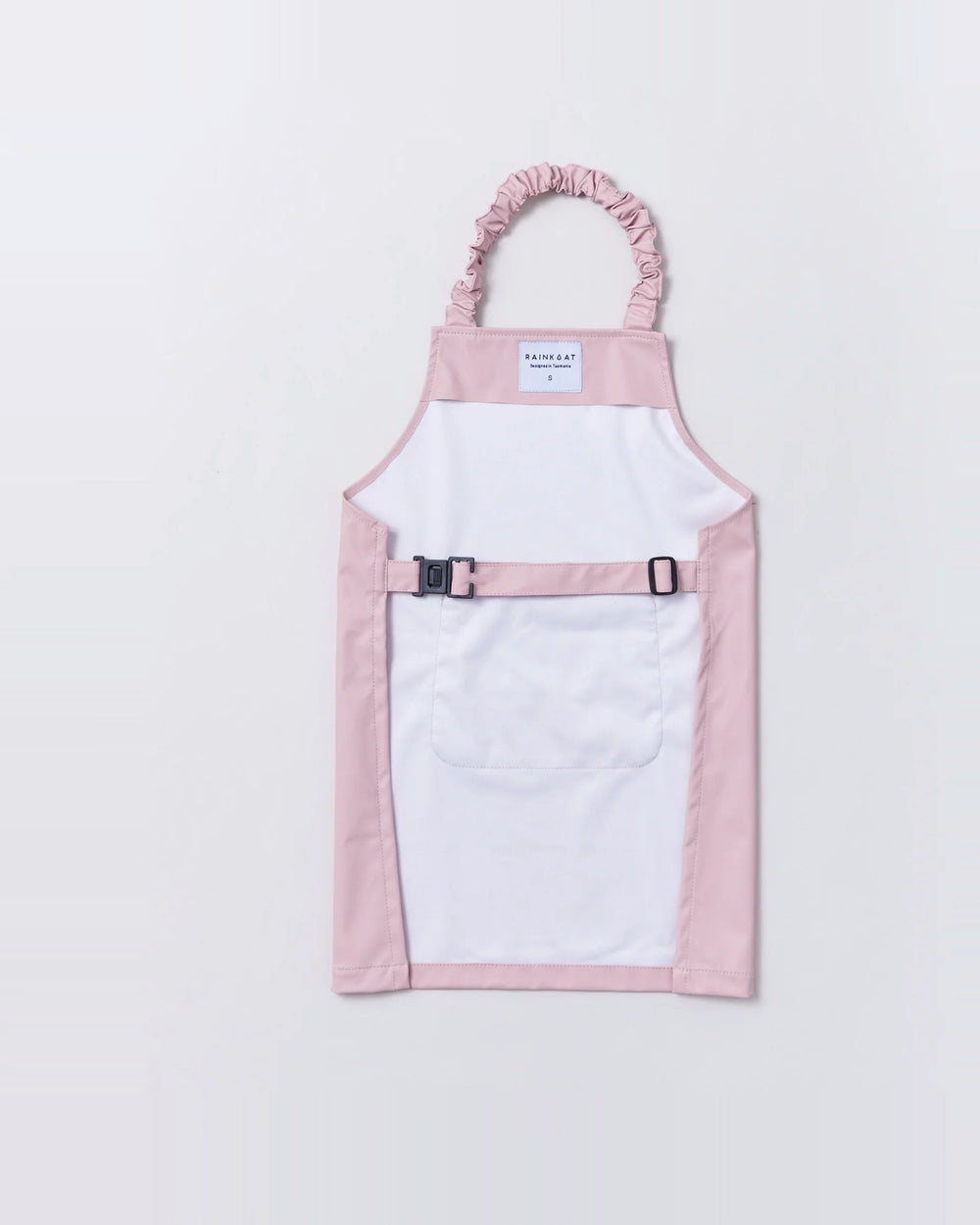 Kids waterproof apron in Blush Pink | Rainkoat