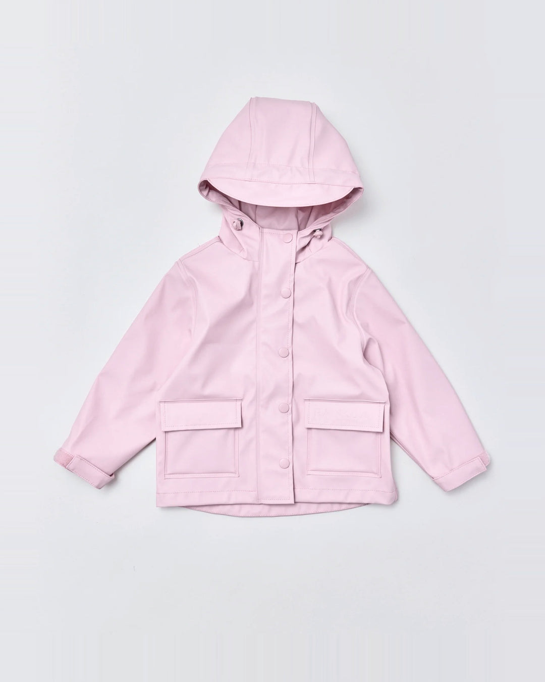Kids waterproof Minimac raincoat in Blush Pink | Rainkoat