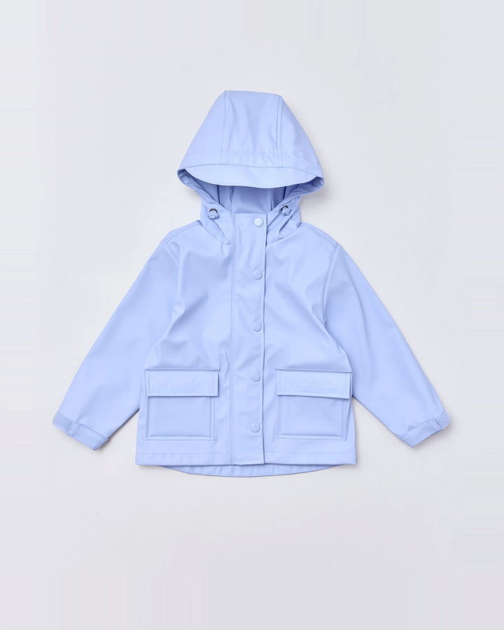 Kids waterproof Minimac raincoat in Lavender | Rainkoat