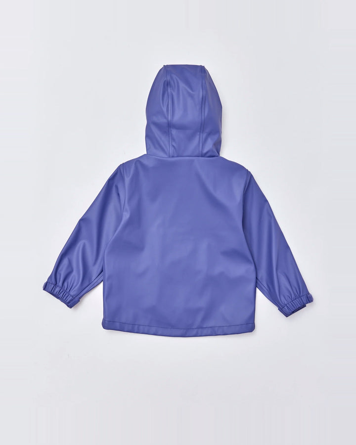 Kids waterproof Minimac raincoat in Skipper Blue | Rainkoat