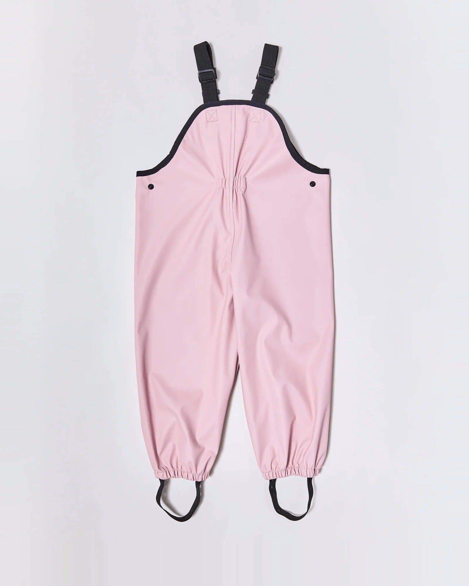 Kids waterproof overalls in Blush Pink | Rainkoat