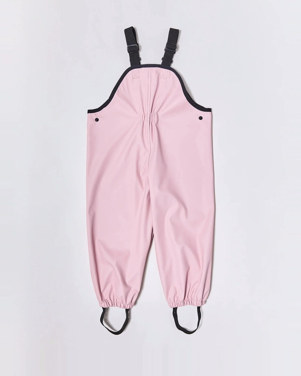 Kids waterproof overalls in Blush Pink | Rainkoat