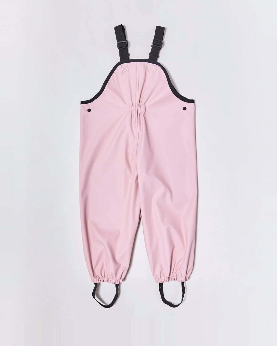 Kids waterproof overalls in Blush Pink | Rainkoat