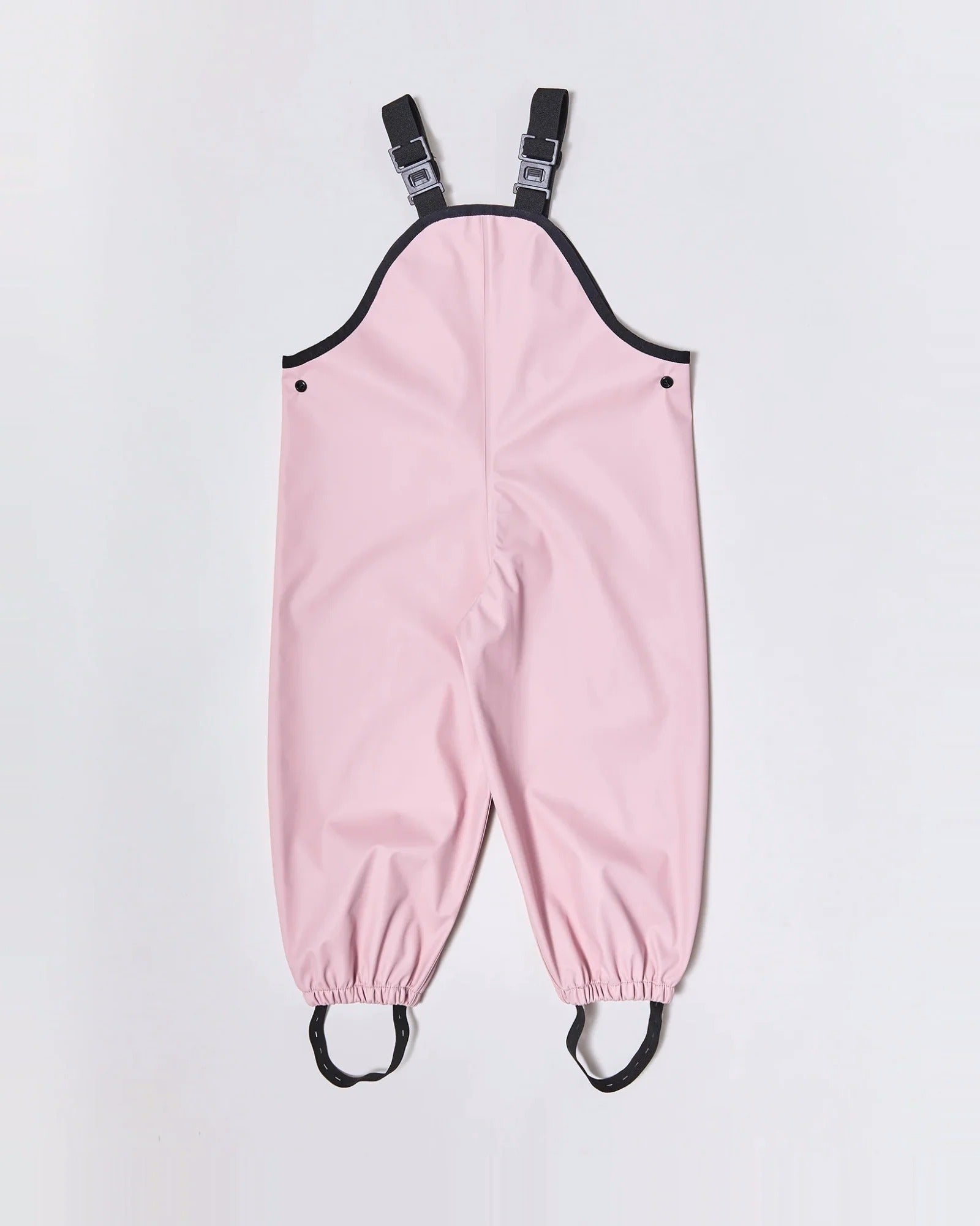 Kids waterproof overalls in Blush Pink | Rainkoat