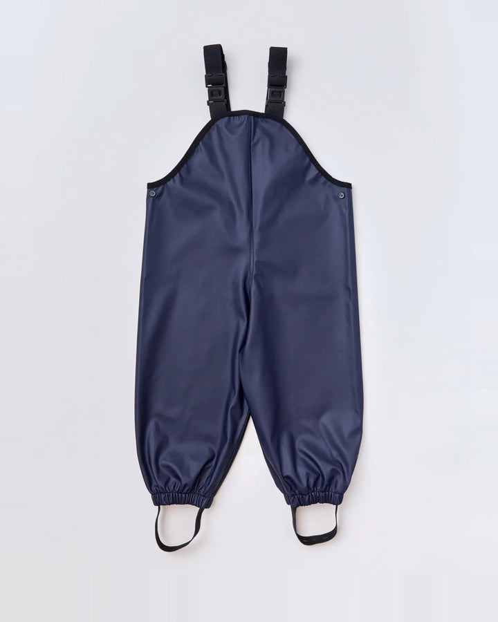 Kids waterproof overalls in Midnight Navy | Rainkoat
