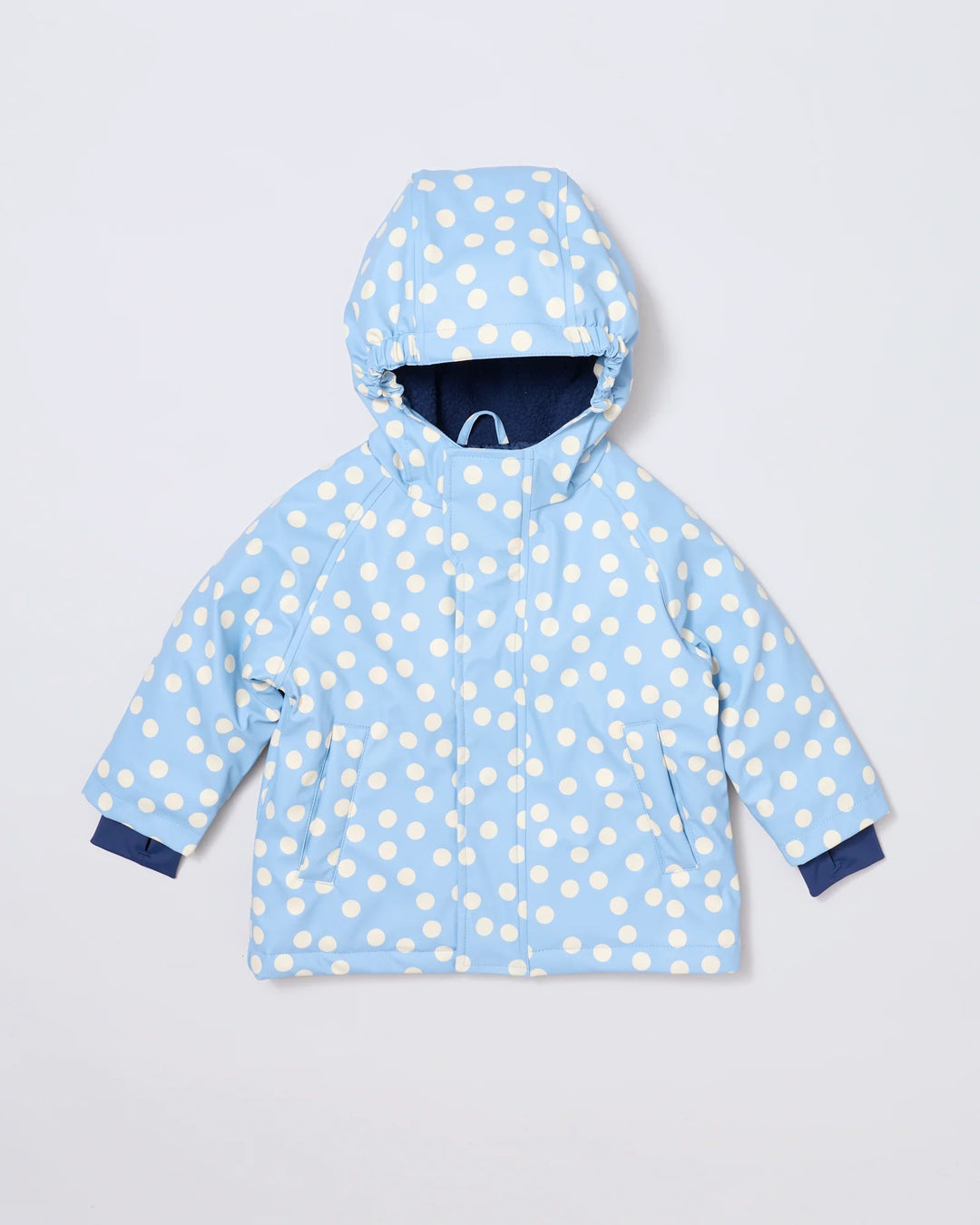Kids waterproof PaddyMac raincoat in Blue Confetti | Rainkoat