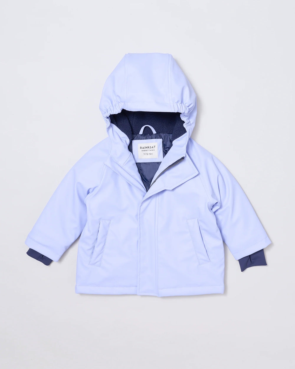Kids waterproof PaddyMac raincoat in Lavender | Rainkoat
