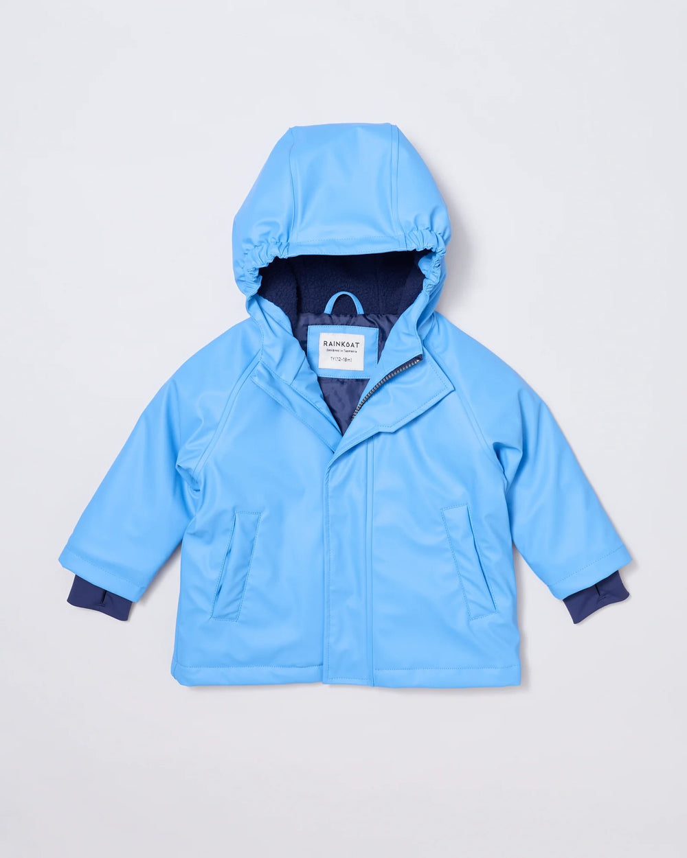 Kids waterproof PaddyMac raincoat in Light Blue | Rainkoat