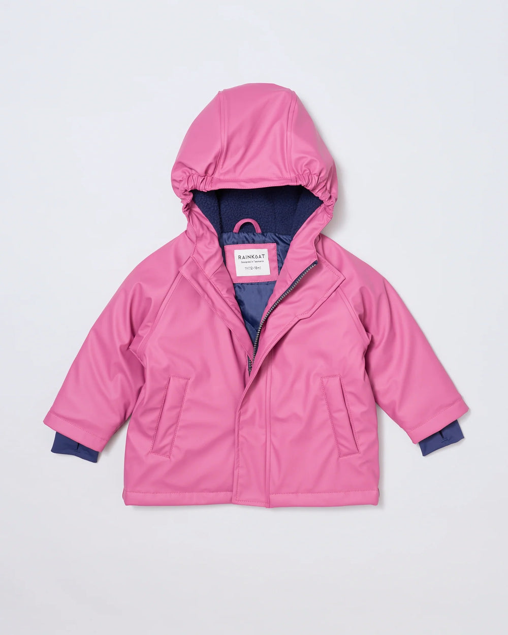Kids waterproof PaddyMac raincoat in Wild Berry | Rainkoat