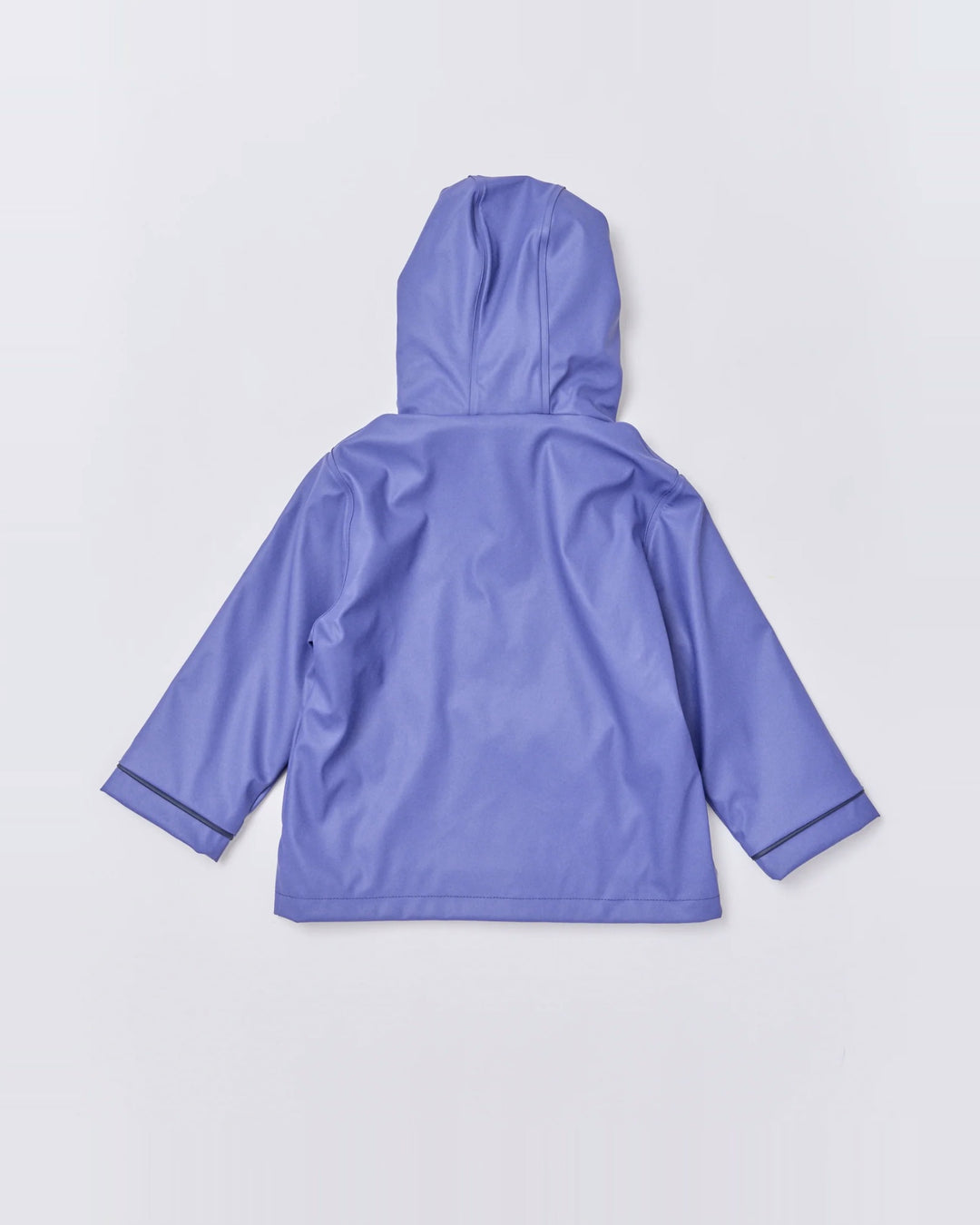 Kids waterproof Stripy Sailor raincoat in Skipper Blue | Rainkoat