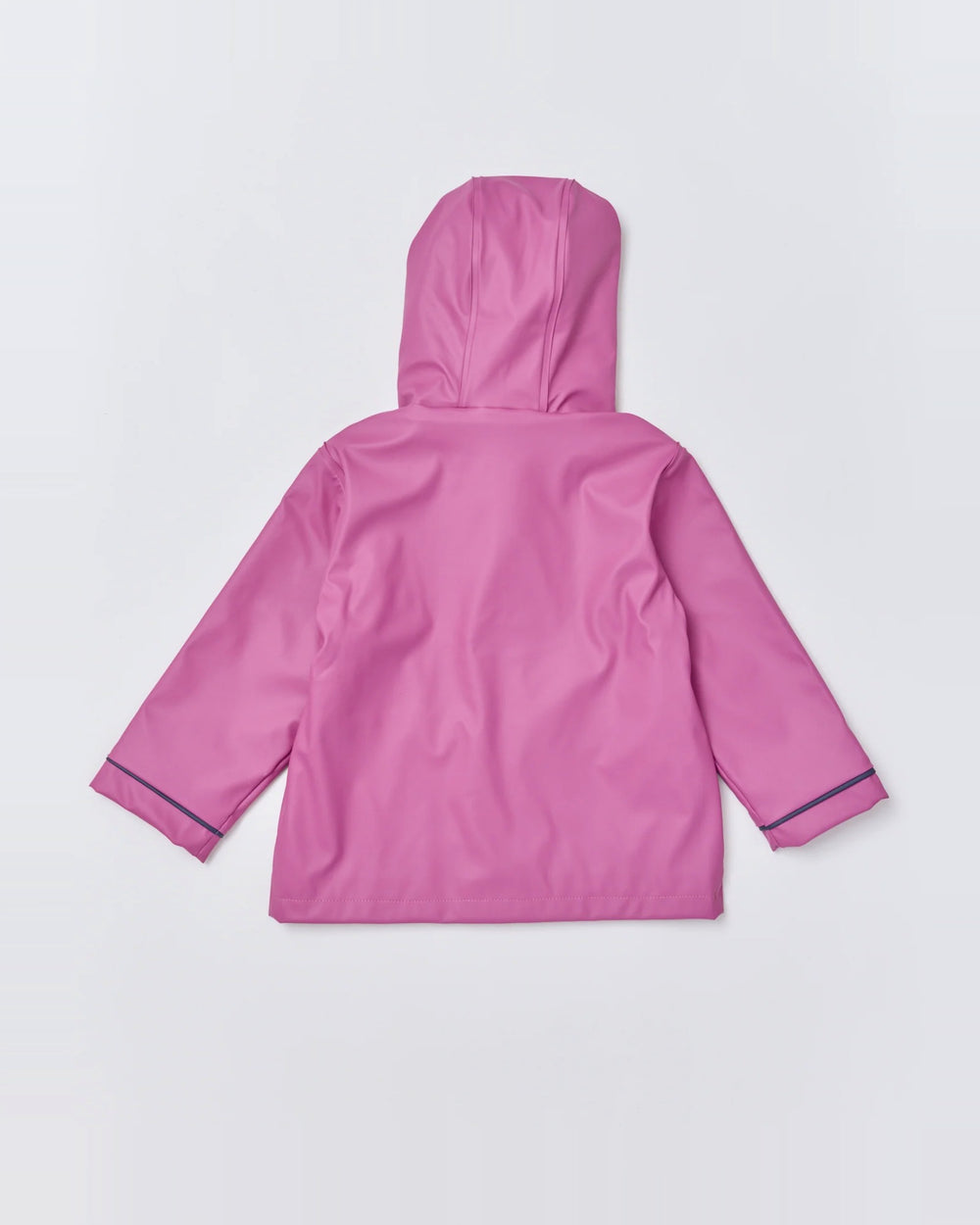 Kids waterproof Stripy Sailor raincoat in Wild Berry | Rainkoat