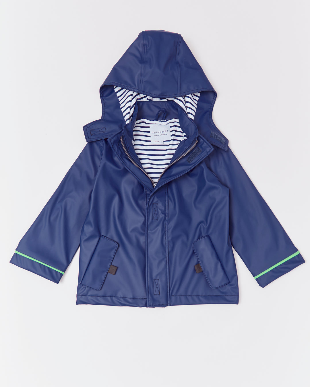 Stripy Sailor - Ink Navy - Rainkoat