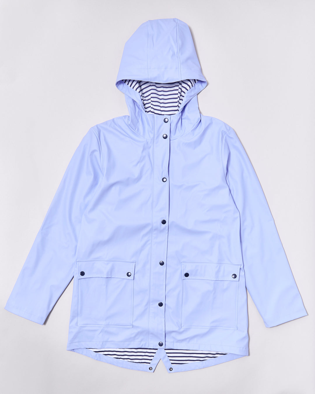 Women's Stripy Sailor - Lavender: Rainkoat 1