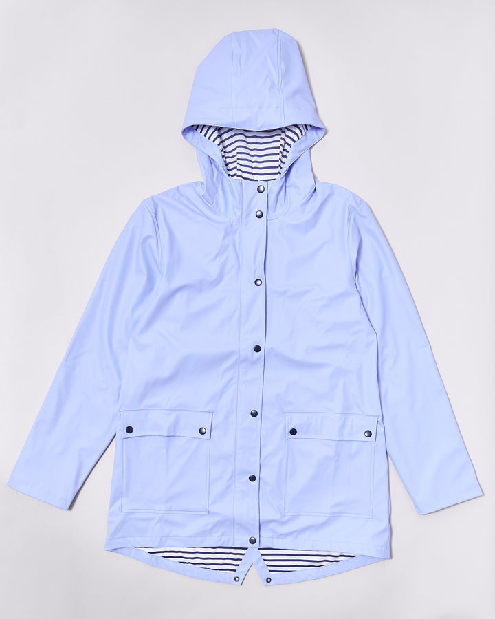 Women's Stripy Sailor - Lavender: Rainkoat 1