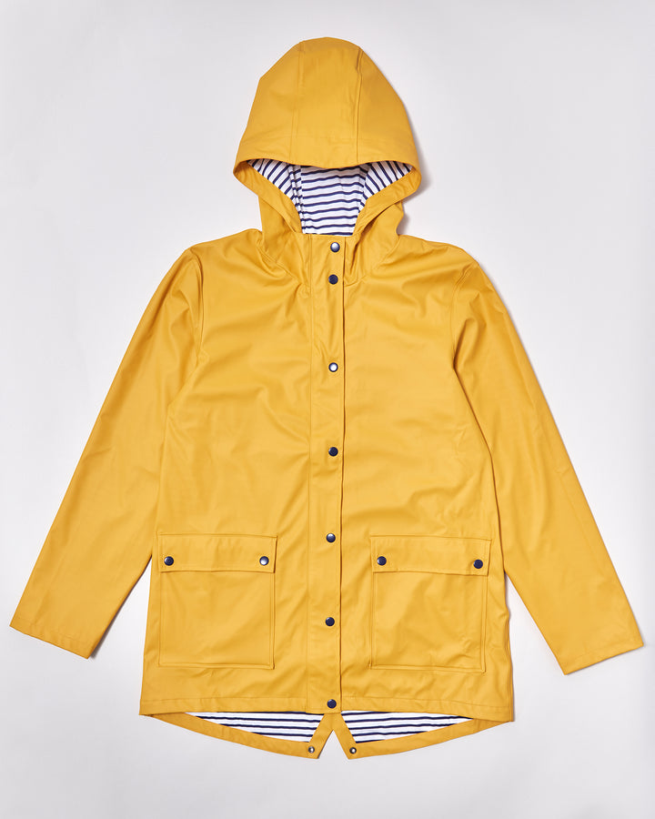 Women's Stripy Sailor | Mustard | Rainkoat