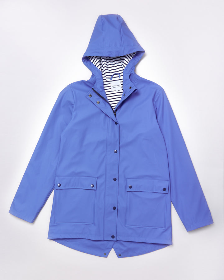 Adult Stripy Sailor | Ocean Blue | Rainkoat