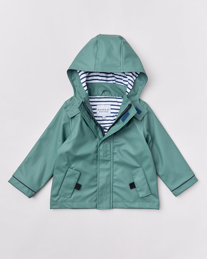 Stripy Sailor - Forest Green