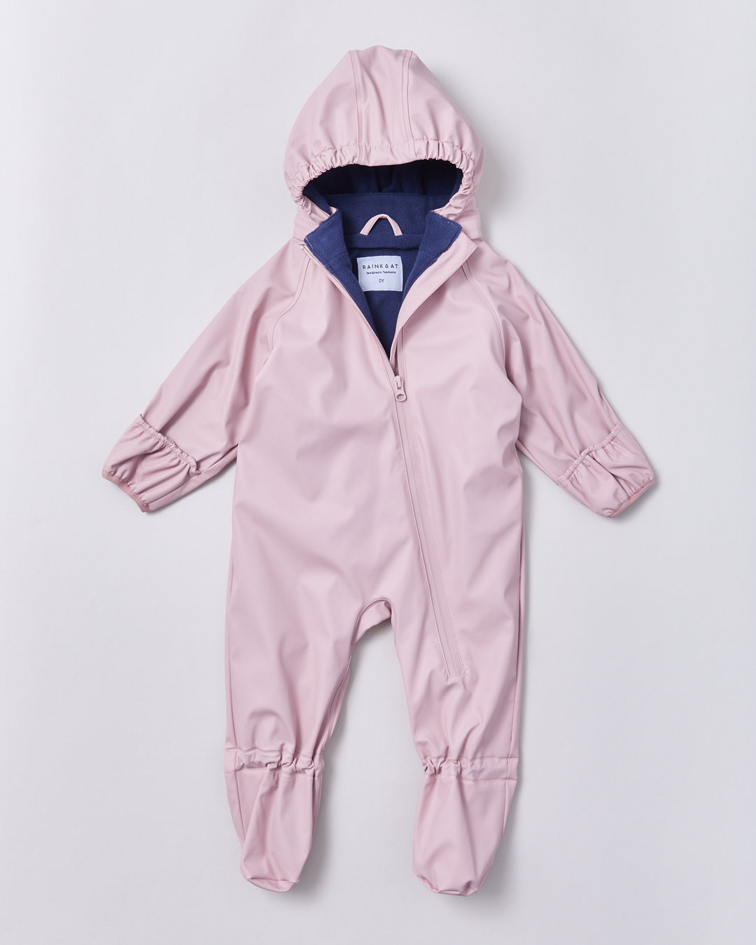 Snowsuit Crawlers | Blush Pink | Rainkoat